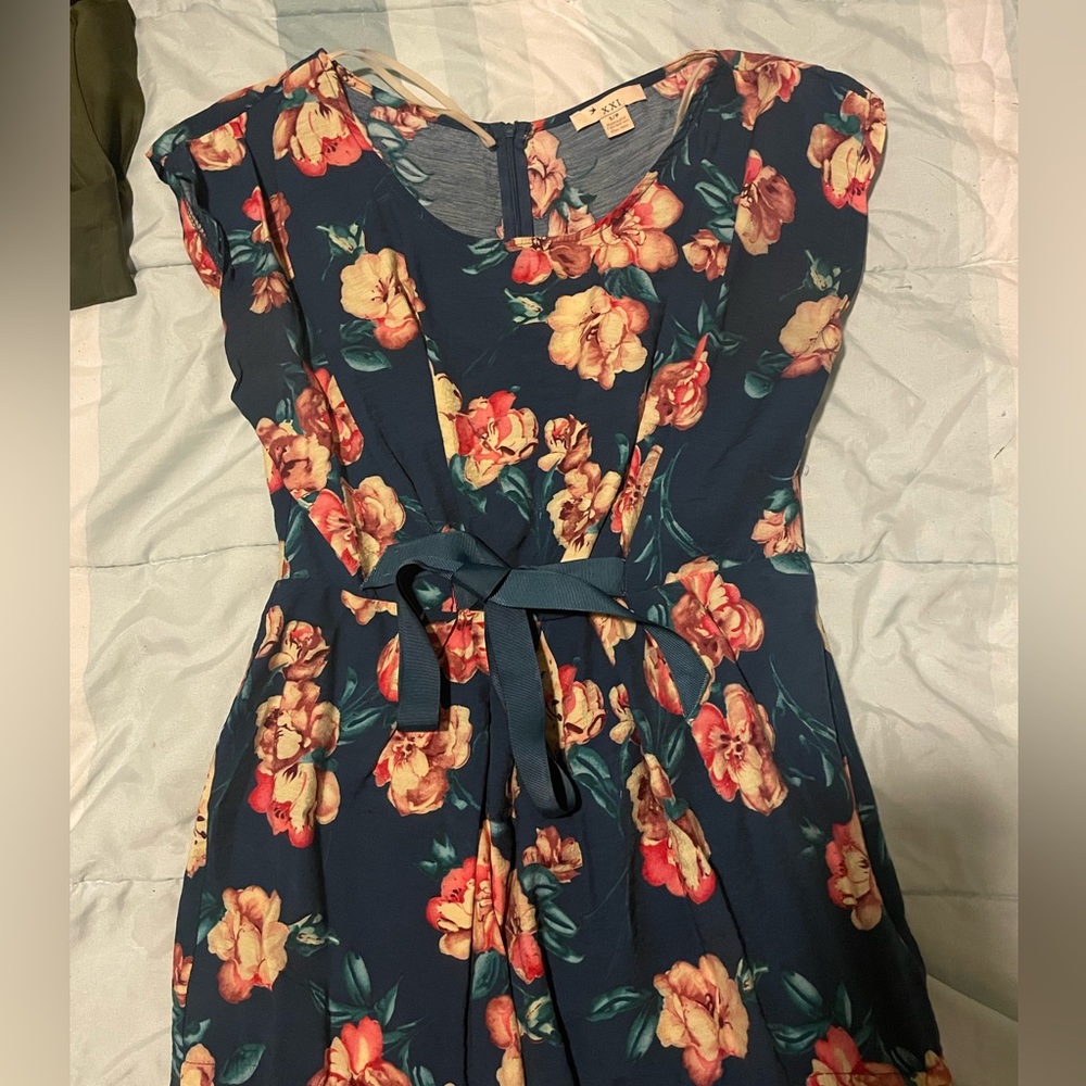 forever 21 floral blouse top